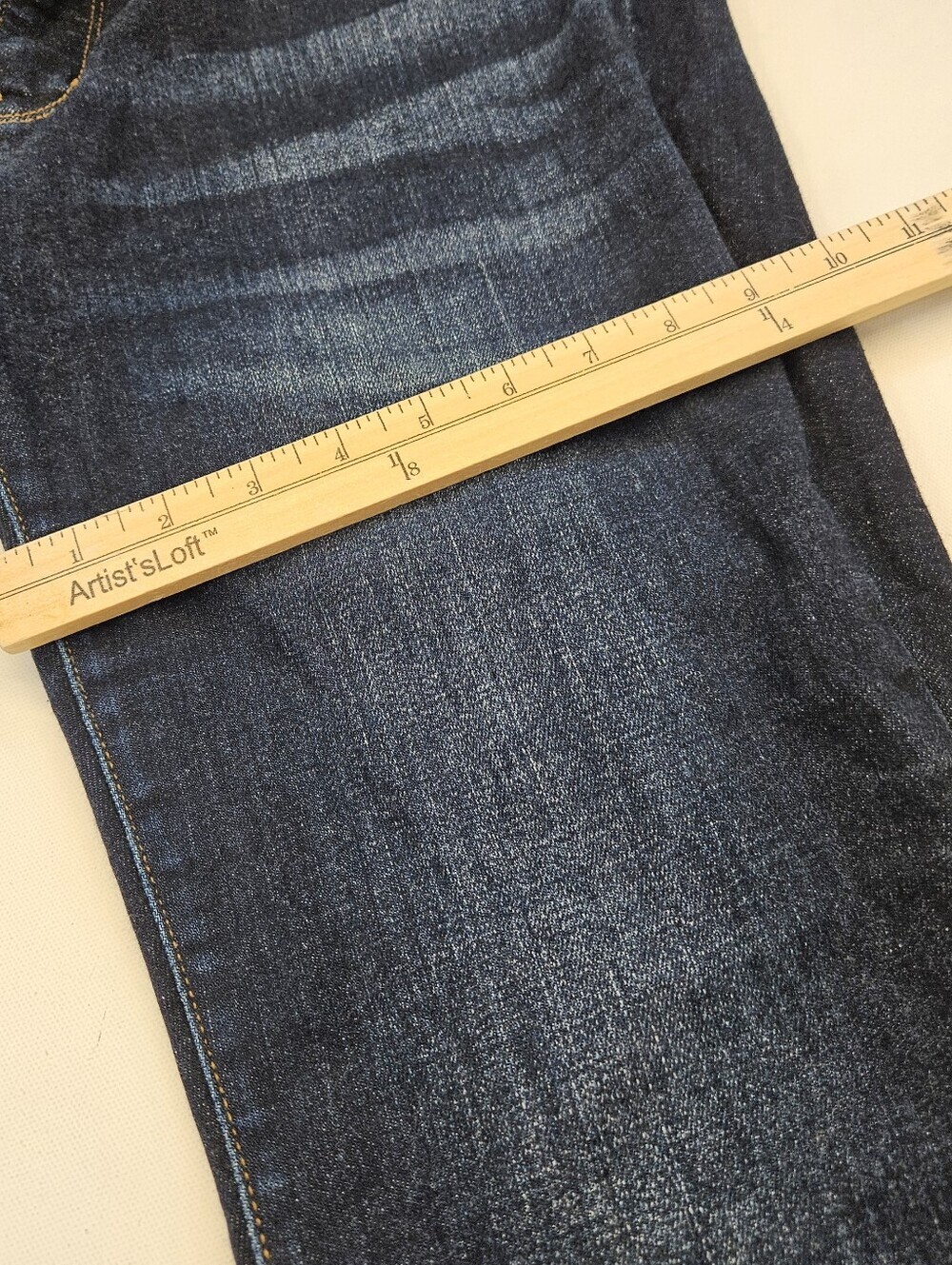 Judy Blue Los Angeles Jeans Skinny Fit 14W Dark Blue Navy Denim - Picture 8 of 10
